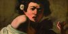 Particolare di una quadro di Caravaggio